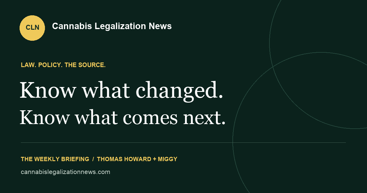 News & Articles | Cannabis Legalization News