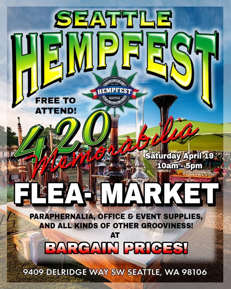 Seattle Hempfest Flea Market