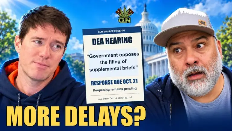 Thomas Howard and Miggy — DEA marijuana rescheduling news: More delays?